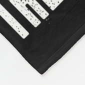 Kickboxing Then The World Kickboxer Combyt Fightin Fleece Deken (Hoek)