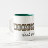 KICKBOXING TWEEKLEURIGE KOFFIEMOK (Voorkant links)