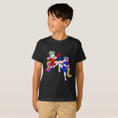 Kickboxing Unicorn Kickboxer Mma  T-shirt (Voorkant volledig)