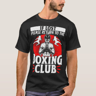 Kickboxing Vintage indien verloren gelieve terug t T-shirt