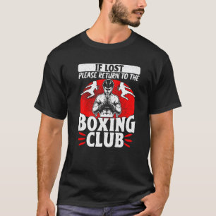 Kickboxing Vintage indien verloren gelieve terug t T-shirt