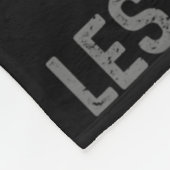 Kickboxing Your First Lesson Is Free Funny Kickbox Fleece Deken (Hoek)