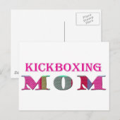 KickboxingMam Briefkaart (Voorkant / Achterkant)