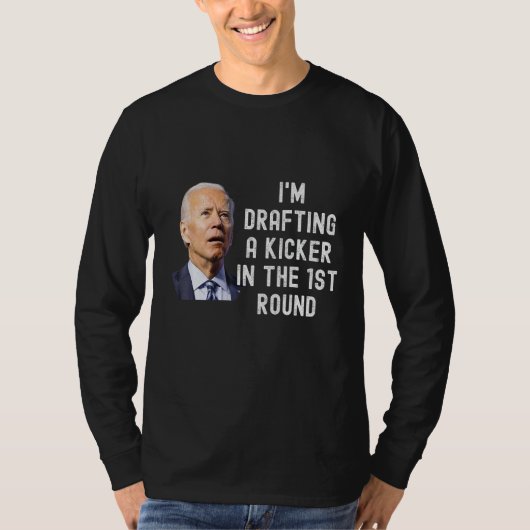 Kicker Funny Fantasy Football Dr. T-shirt (Voorkant)