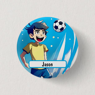 KickerButton met Nametag Ronde Button 3,2 Cm