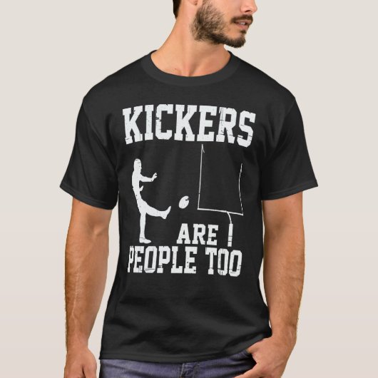 Kickers Are People Too T-shirt (Voorkant)