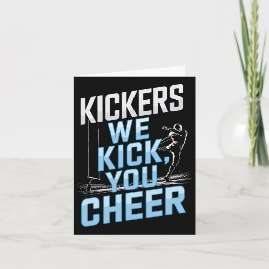 Kickers We Kick  Kaart (Voorkant)