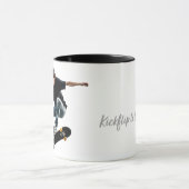 Kickflip naar maanbaan mok (Midden)