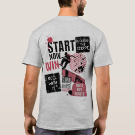 Kickflip The Script Skateboarden Street T-shirt