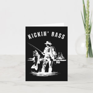 Kickin B Visser Vissen Vis Grappig Buiten Meer Kaart