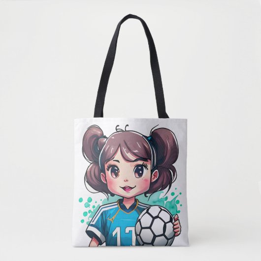 Kickin Cutie Canvas tas (Voorkant)