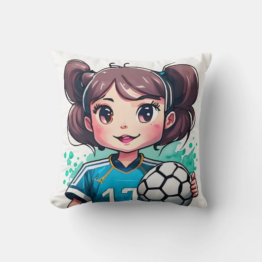Kickin Cutie Kinderen Kussen (Voorkant)