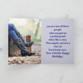 KICKIN HAPPY BIRTHDAY KAART (Binnen)