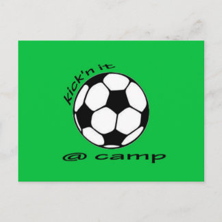 Kickin it @ Camp Briefkaart