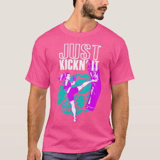 Kickin' it Funny Kickboxing T-shirt