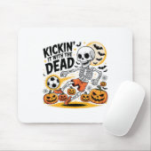 Kickin' It Halloween Skeleton Soccer Player Muismat (Met muis)
