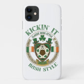 Kickin' It Iers stijl Case-Mate iPhone Case (Achterkant)
