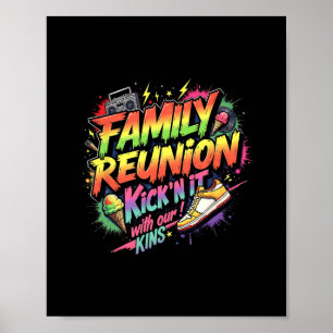 Kickin 'It met de Kins Black Family Reünie Gatheri Poster