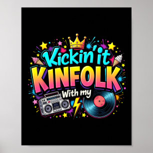 Kickin' It Met Mijn Familie Grappige Familiereünie Poster