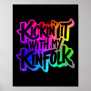 Kickin' It met mijn Kinfolk Funny Family reünie Poster