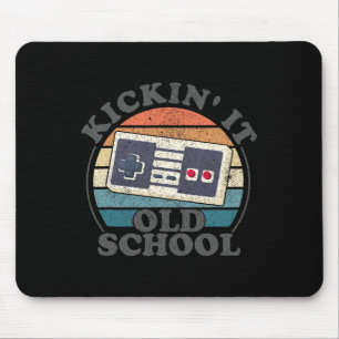 Kickin It Old School Retro 80s Videospel Gaming G Muismat