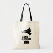 Kickin it Old School Tote Bag (Voorkant)
