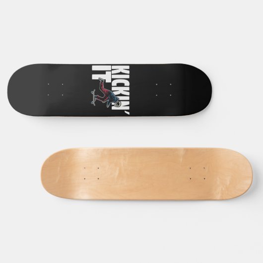 Kickin It Persoonlijk Skateboard (Horizontaal)