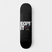 Kickin It Persoonlijk Skateboard (Voorkant)