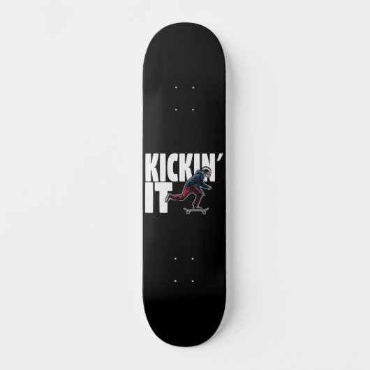 Kickin It Persoonlijk Skateboard (Voorkant)