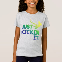 Kickin it, Soccer Graphic T-Shirt