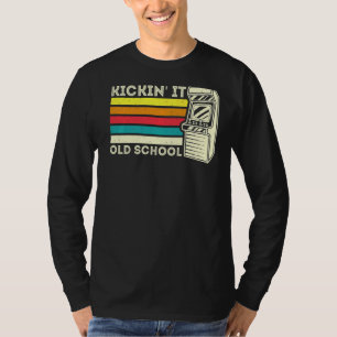 Kickin Old Retro 80s Arcade Video Gaming Gamer Pr T-shirt
