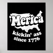 Kickin sinds 1776 poster (Voorkant)