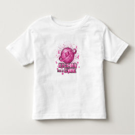 Kicking for a Cure – Roze Voetbal Borstkanker Awa Kinder Shirts