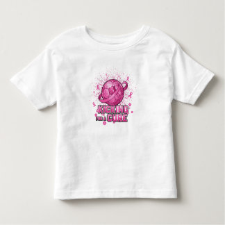 Kicking for a Cure – Roze Voetbal Borstkanker Awa Kinder Shirts