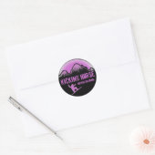 Kicking Horse BC Canada paarse snowboard stickers (Envelop)