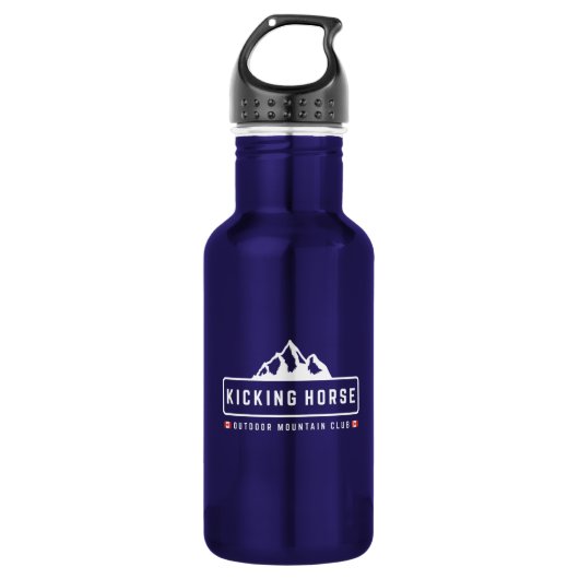 Kicking Horse Buitensport Waterfles (Voorkant)
