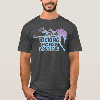 Kicking Horse Ski Resort and Mountain T-shirt