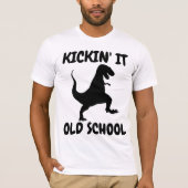 KICKING IT OLD SCHOOL T-shirts (Voorkant)