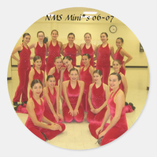 Kickline'06 002, NMS Mini*s 06-07 Ronde Sticker