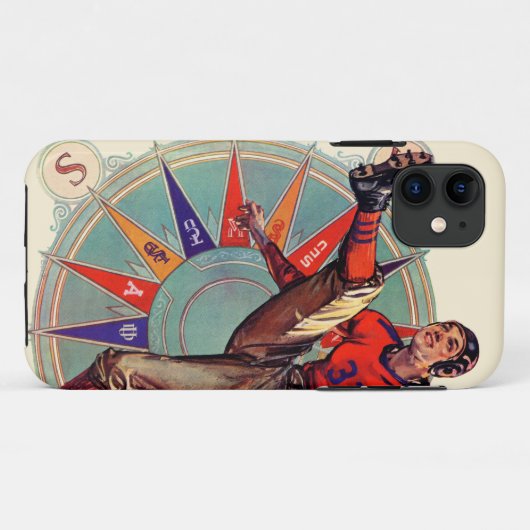 Kickoff Case-Mate iPhone Case (Achterkant (horizontaal))