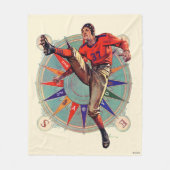 Kickoff Fleece Deken (Voorkant)