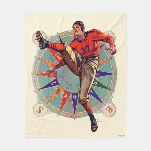 Kickoff Fleece Deken (Voorkant)