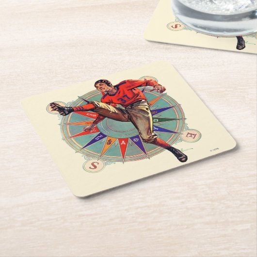 Kickoff Kartonnen Onderzetters (Schuin)