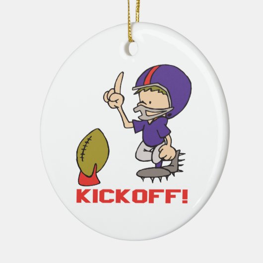 Kickoff Keramisch Ornament (Links)