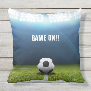Kickoff Stadium en Voetbal Buitenkussen