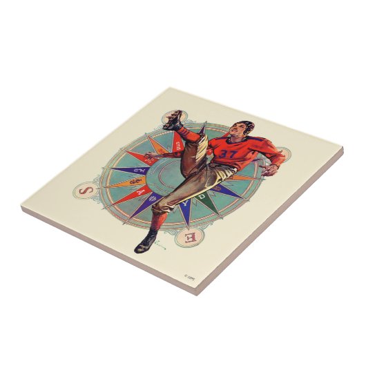 Kickoff Tegeltje (Zijkant)