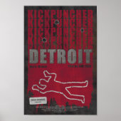 Kickpuncher: Detroit Poster (Voorkant)