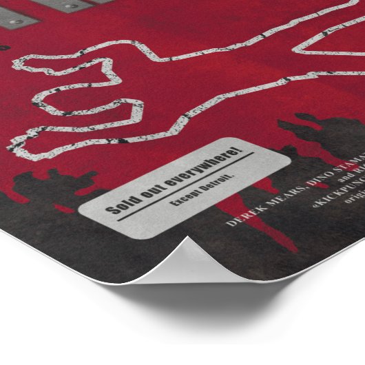 Kickpuncher: Detroit Poster (Hoek)