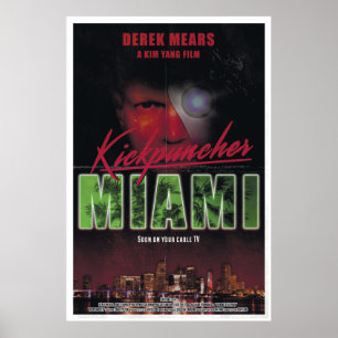 Kickpuncher: Miami Poster