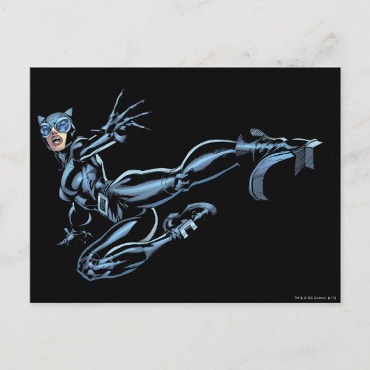 Kicks van de Catwoman Briefkaart (Voorkant)